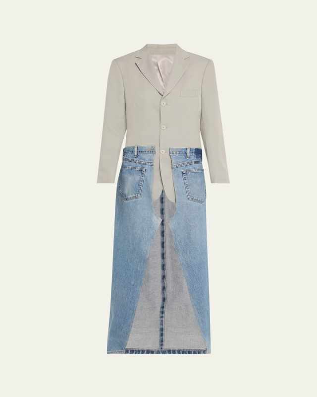 Denicoat Long Hybrid Coat